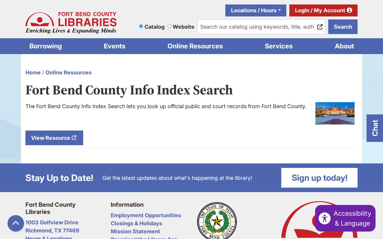 Mission Bend city directory companion research through Fort Bend library public record index